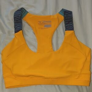 Mizuno Vibrant Yellow Sports Bra